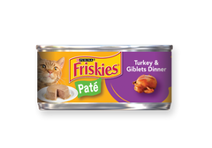 Friskies turkey top and giblets pate