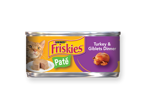Friskies Pate Turkey and Giblets Canned Cat Food