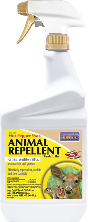 Bonide Hot Pepper Wax Animal Repellant 32oz RTU