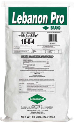 18-0-4 25% PCU LockUp Lawn Fertilizer