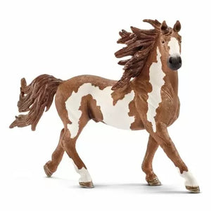 Schleich Pinto Stallion Model - Farm Life Horse