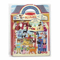 Melissa & Doug Pet Shop Puffy Sticker Play Set featuring colorful animal stickers and play scene for kids' creative fun.