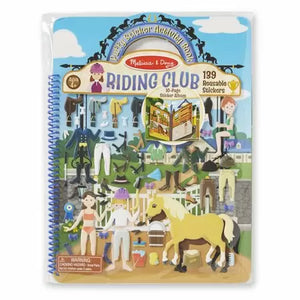 Melissa & Doug Puffy Sticker Activity Book - Riding Club