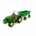 Tractor Toy With/Flare Box Wagon - Pack of 2