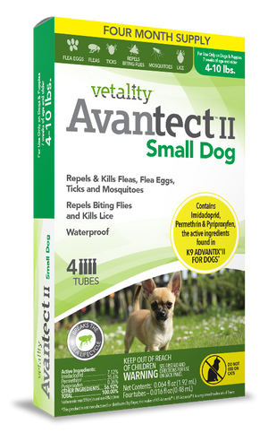 Vetality Avantect II for small Dogs