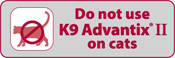 K9 Advantix II Medium Dog Warning