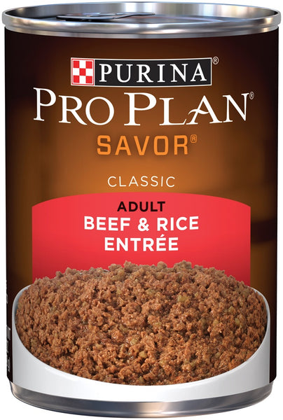 Purina Pro Plan Savor Adult Dog Food - Beef & Rice