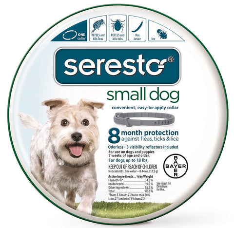 Bayer Seresto Flea and Tick Collar Small Dog