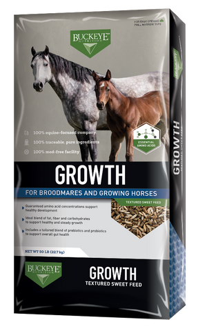Buckeye Growth Textured Horse Feed