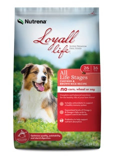 Nutrena Loyall Life All Stages chicken and Brown Rice