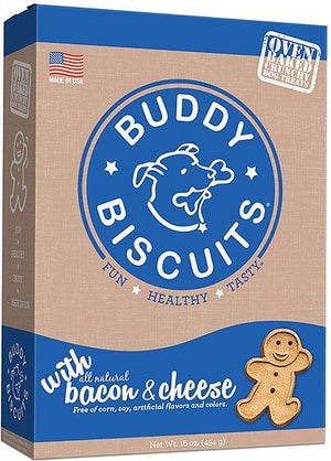 Buddy Biscuits Bacon and Cheese Oven Baked Dog Treats