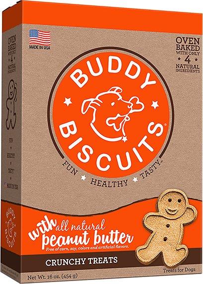 Buddy Biscuits Peanut Butter Oven Baked Dog Treats