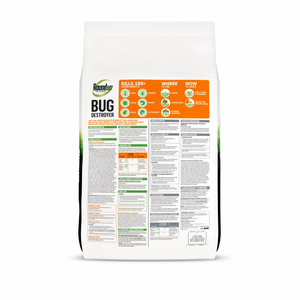 Roundup Bug Destroyer label