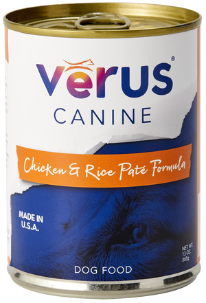 Verus Chicken and Rice Canned Dog Food