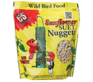 C and S Sunflower Suet Nuggets