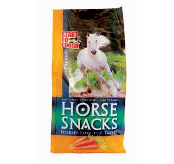 Animal Health International Start to Finish Horse Snacks Carrot