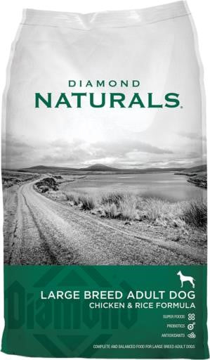 Diamond Naturals Large Breed Chicken and Rice Formula Adult Dry Dog Food