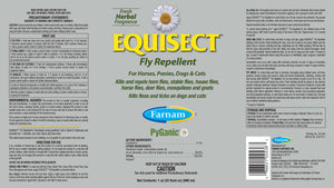 Farnam Equisect Fly Repellent Label