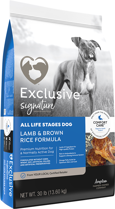 PMI Exclusive All Stages Lamb and Rice Dog Food