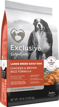 Exclusive Lg Breed Adult Chicken & Brown Rice