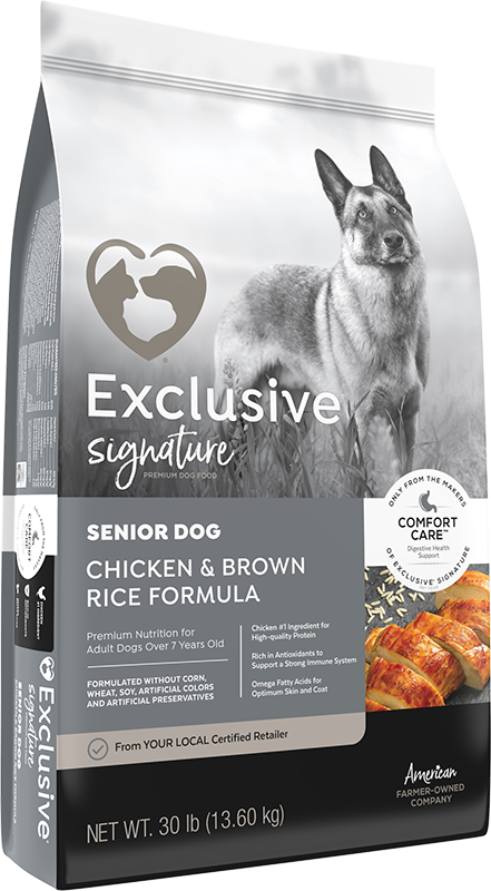 PMI Exclusive Senior Dog Food