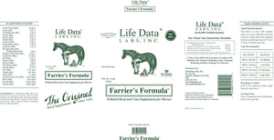 Life data Labs Farriers Formula Label