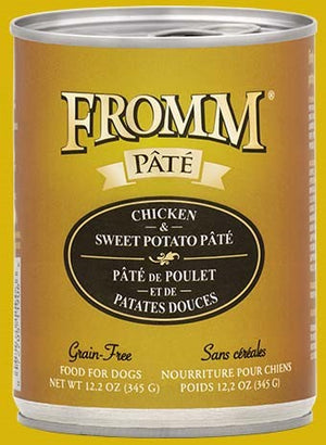 Fromm Grain Free Chicken and Sweet Potato Canned Pate