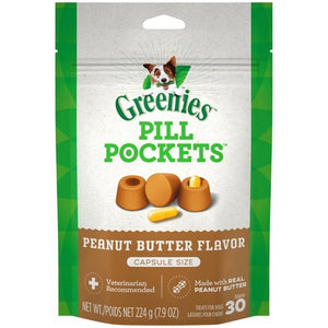 Greenies Pill Pockets Peanut Butter Dog Treats