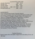 The Mill Layer Mash ingredients