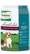 Loyall Life sensitive Skin and coat adult dog food- salmon and oatmeal