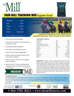 Mill Fair Hill Training Mix Horse Feed