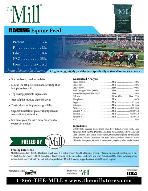 Mill Racing Horse Feed