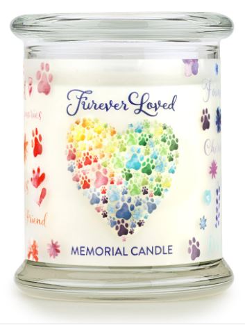Pet House Candle Furever Loved Memorial Candle