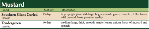 southern Giant Mustard Label