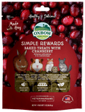 Oxbow Simple Rewards Baked Treats with Cranberry