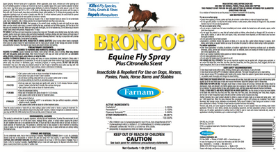 Bronco fly clearance spray for dogs