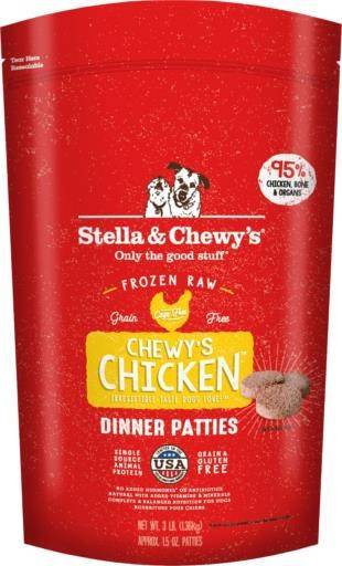 Stella and Chewys Chicken Dinner Patties Dog Food
