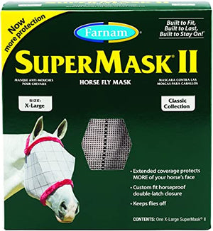 Farnam Super Mask II Horse Fly Mask without Ears