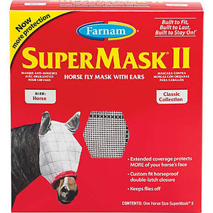 Farnam Super Mask II Horse Fly Mask with Ears
