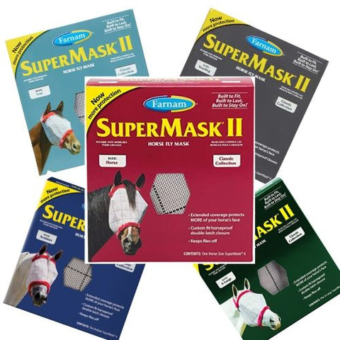 Farnam Super Mask II Horse Fly Mask without Ears