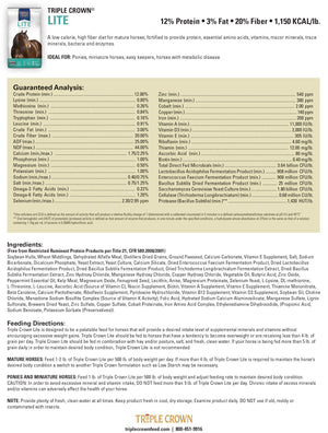 Triple Crown Lite Information