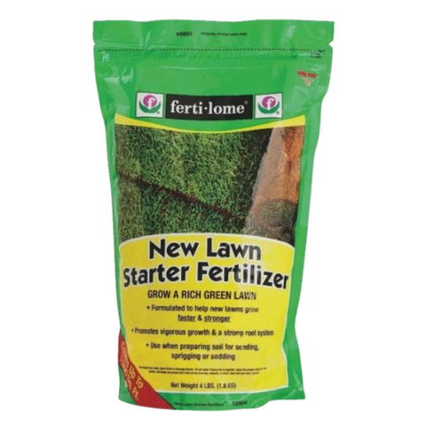 Starter Fertilizer for New Lawns