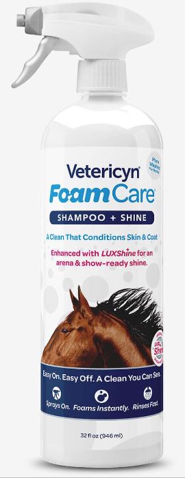 Vetericyn FoamCare Equine Shampoo