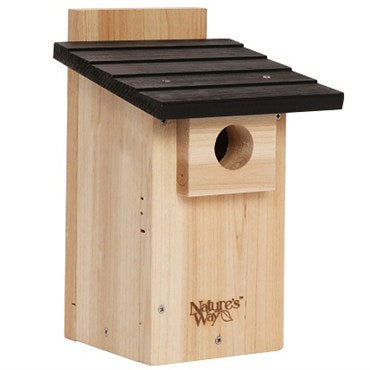 Nature's Way Cedar Bluebird Viewing Bird House