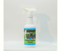 Care Free Enzymes Bird Bath and Statuary Cleaner in 16 oz. bottle, designed for wildlife decor and outdoor cleaning.