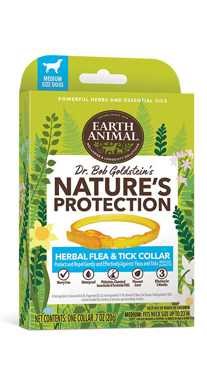 Earth Animal Herbal Flea and Tick Collar for Dogss
