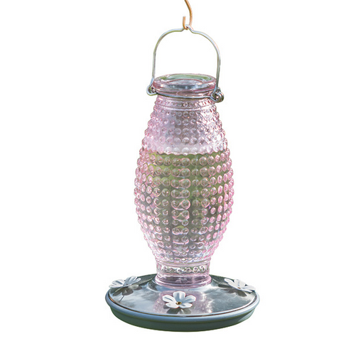 Perky Pet Cranberry Hobnail Hummingbird Feeder