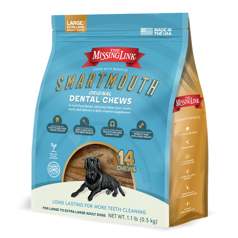 Smartmouth Dental Chews for Large to Extra Large Dogs