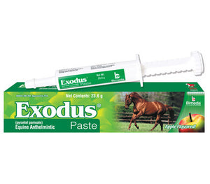 Exodus equine anthelmintic paste