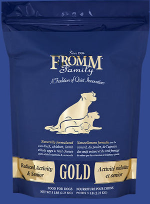 Fromm Gold Reduced Activity and Senior Dog Food